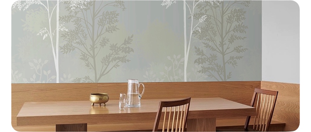 It is way to highlight the different spaces